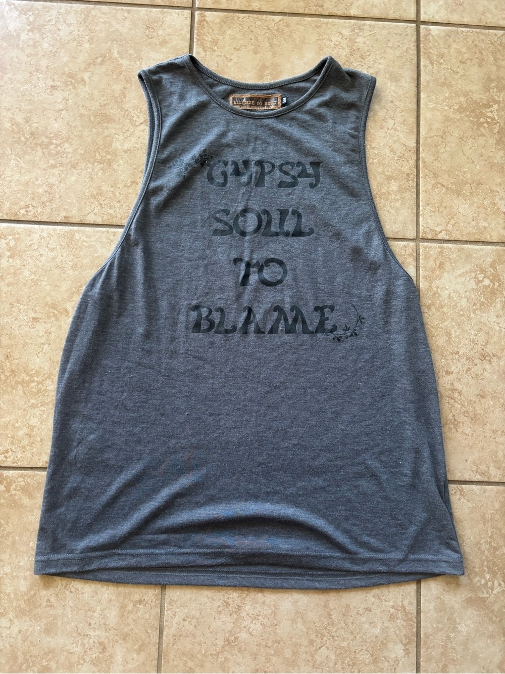 Gently Used - Gypsy Soul to Blame Tank Top